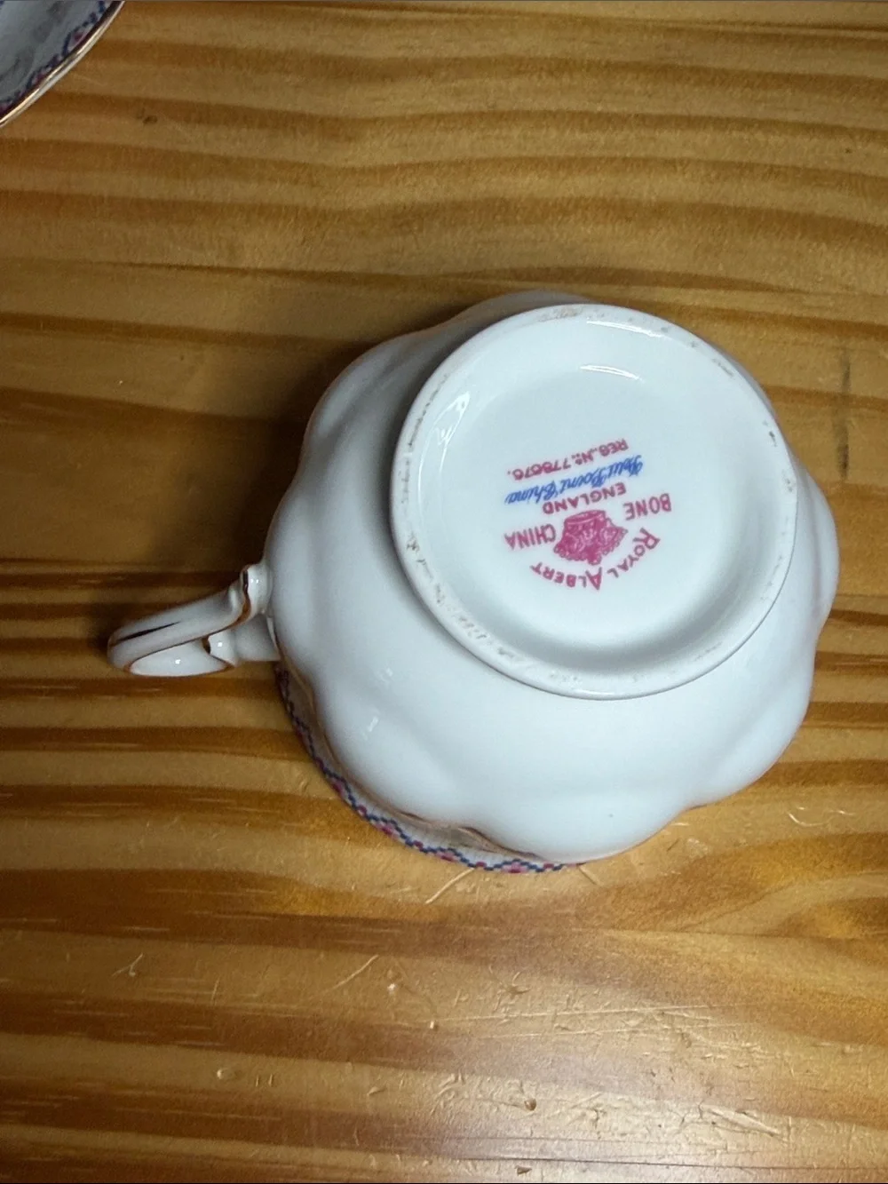 Vintage Royal Albert Petit Point Teacup & Saucer Set Fine Bone China England
